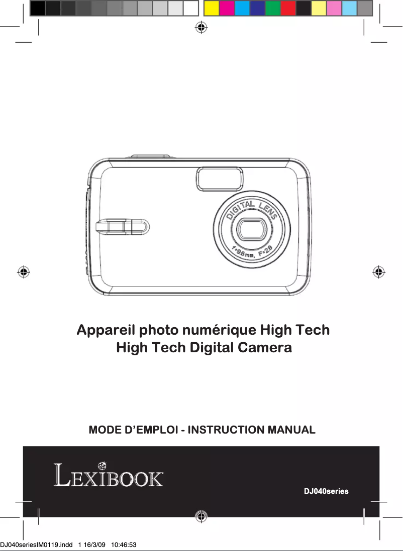 Page 1 de la notice Manuel utilisateur Lexibook DJ040SP