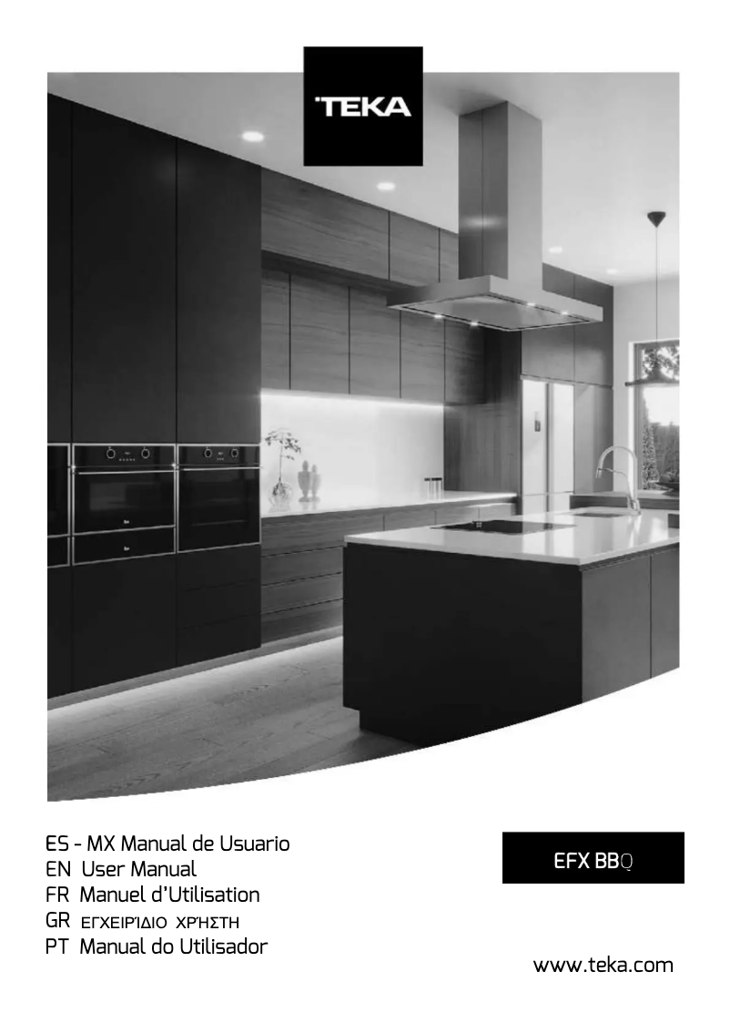 Page 1 de la notice Manuel utilisateur Teka EFX 30 GRILL