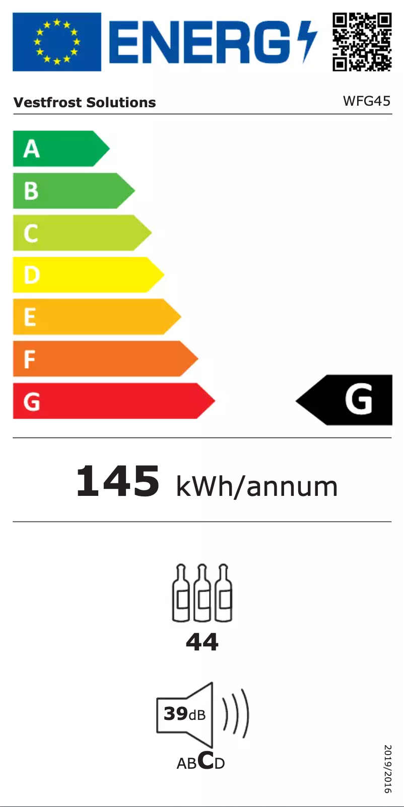 Image de la première page du manuel de l'appareil WFG 45