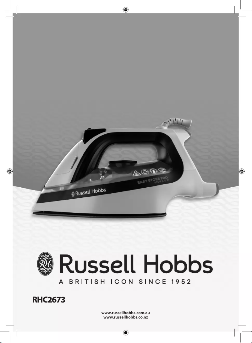 Page 1 de la notice Manuel utilisateur Russell Hobbs Easy Store Pro Plug RHC2673