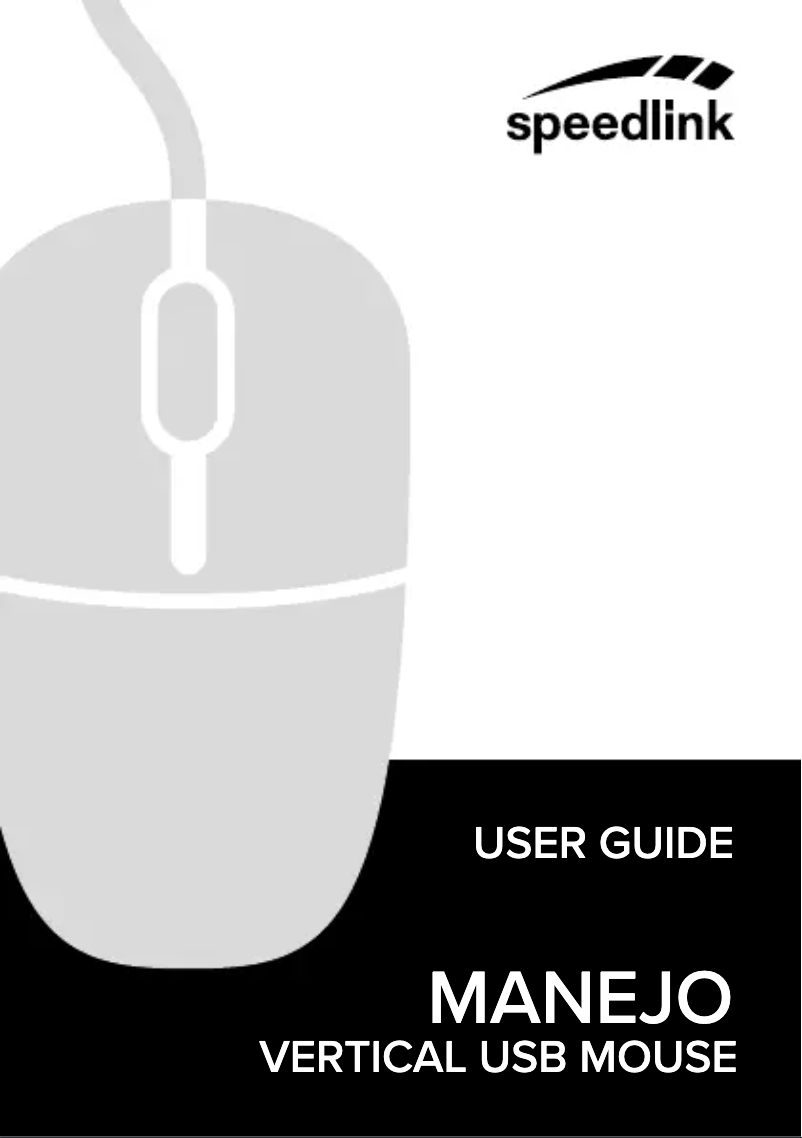 Imagen de la primera página del manual del dispositivo Manejo SL-610005-BK