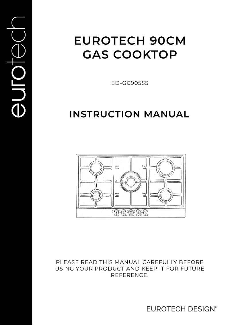 Page 1 de la notice Manuel utilisateur Eurotech ED-GC905SS
