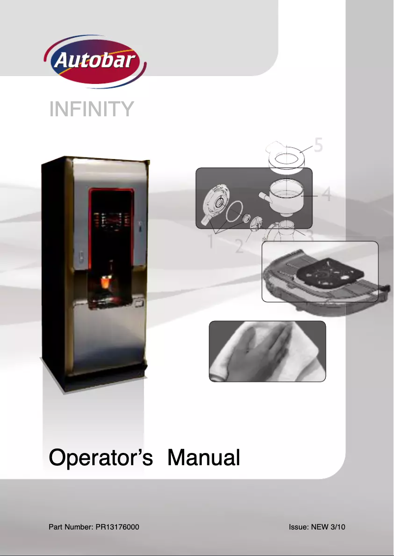 Imagen de la primera página del manual del dispositivo Infinity