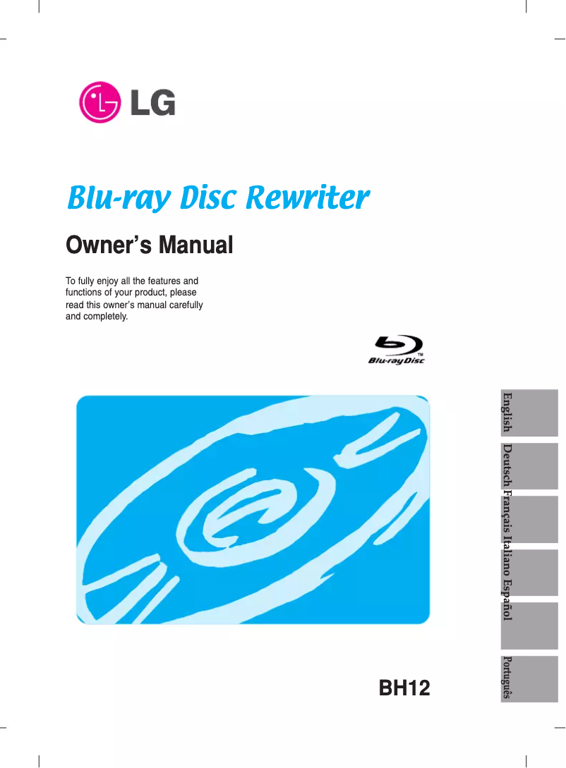 Image de la première page du manuel de l'appareil BH12