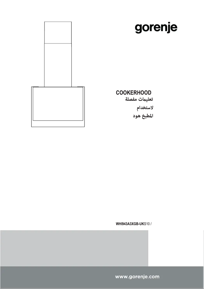 Page n°1 - Manuel utilisateur Gorenje WHI943A3XGB