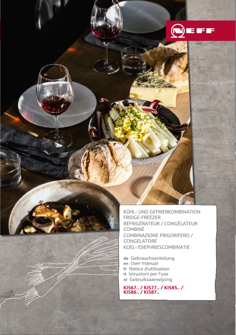 Page 1 de la notice Manuel utilisateur Neff KI5862S30S