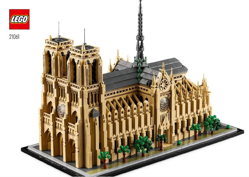Page 1 de la notice Manuel utilisateur Lego Architecture 21061