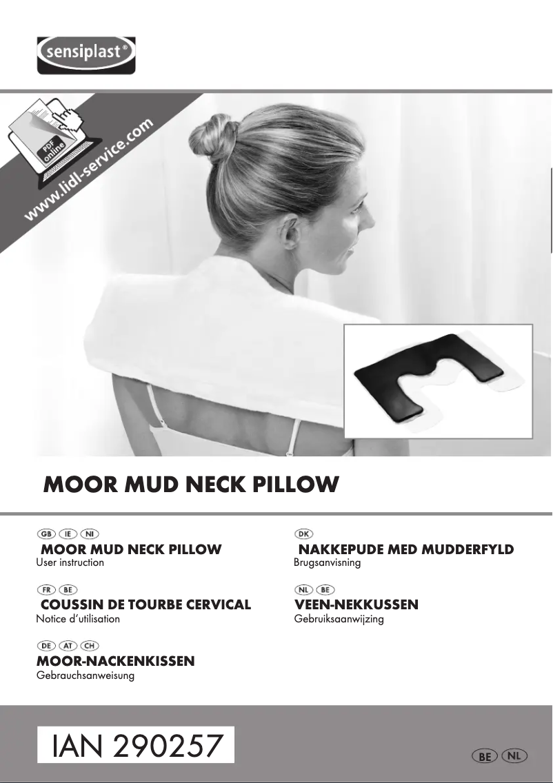 Page 1 de la notice Manuel utilisateur Sensiplast IAN 290257