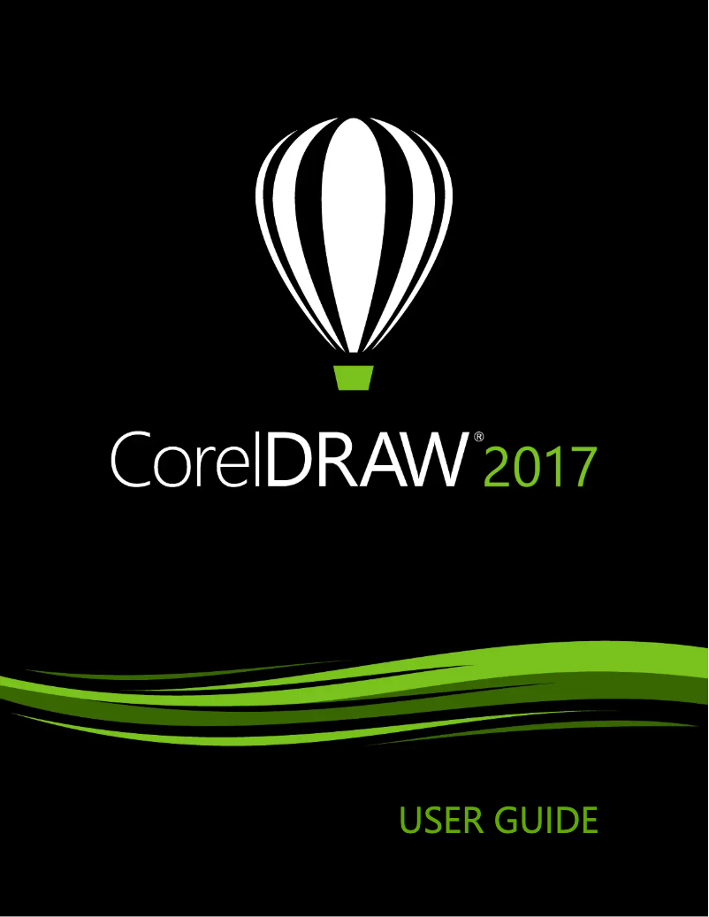 Page 1 de la notice Manuel utilisateur Corel Draw 2017