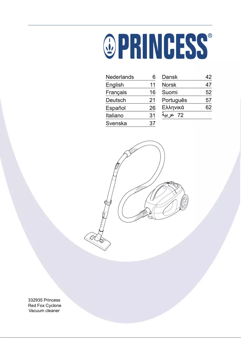 Page n°1 - Manuel utilisateur Princess 332935 Red Viper Cyclone