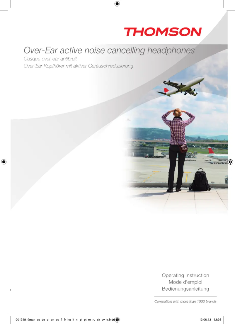 Page 1 de la notice Manuel utilisateur Thomson HED2303