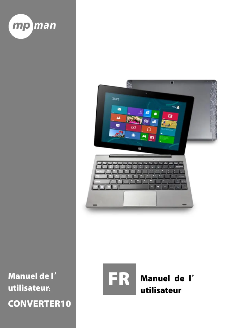 Imagen de la primera página del manual del dispositivo Converter 10