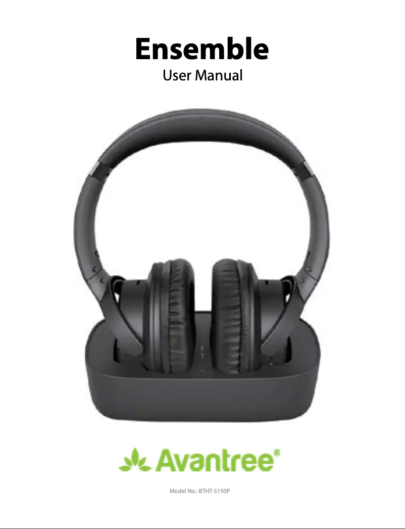 Page n°1 - Manuel utilisateur Avantree Ensemble