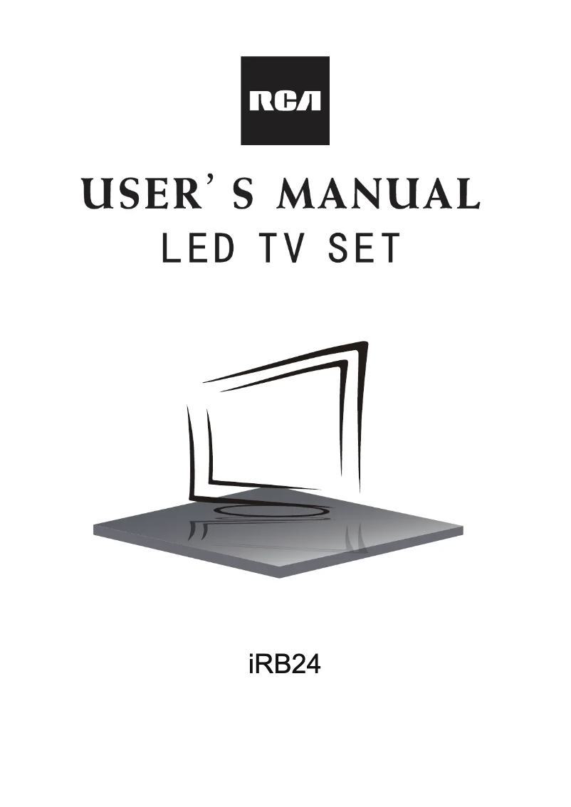Page n°1 - Manuel utilisateur RCA iRB24H3