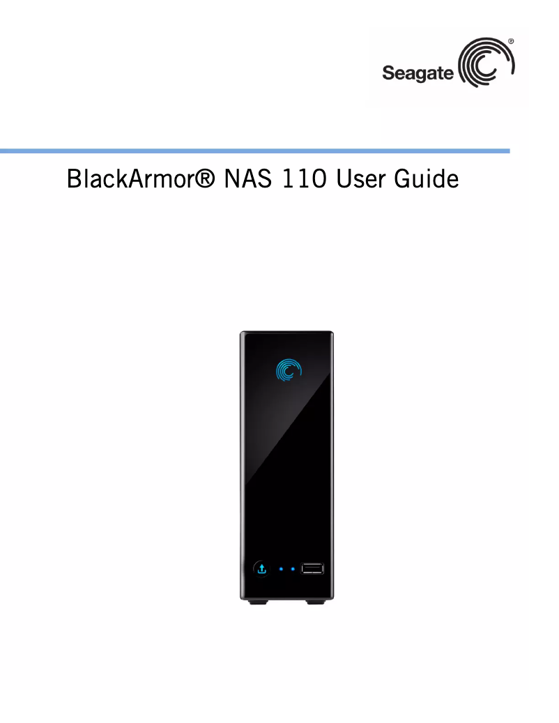 Page n°1 - Manuel utilisateur Seagate STAW3000200