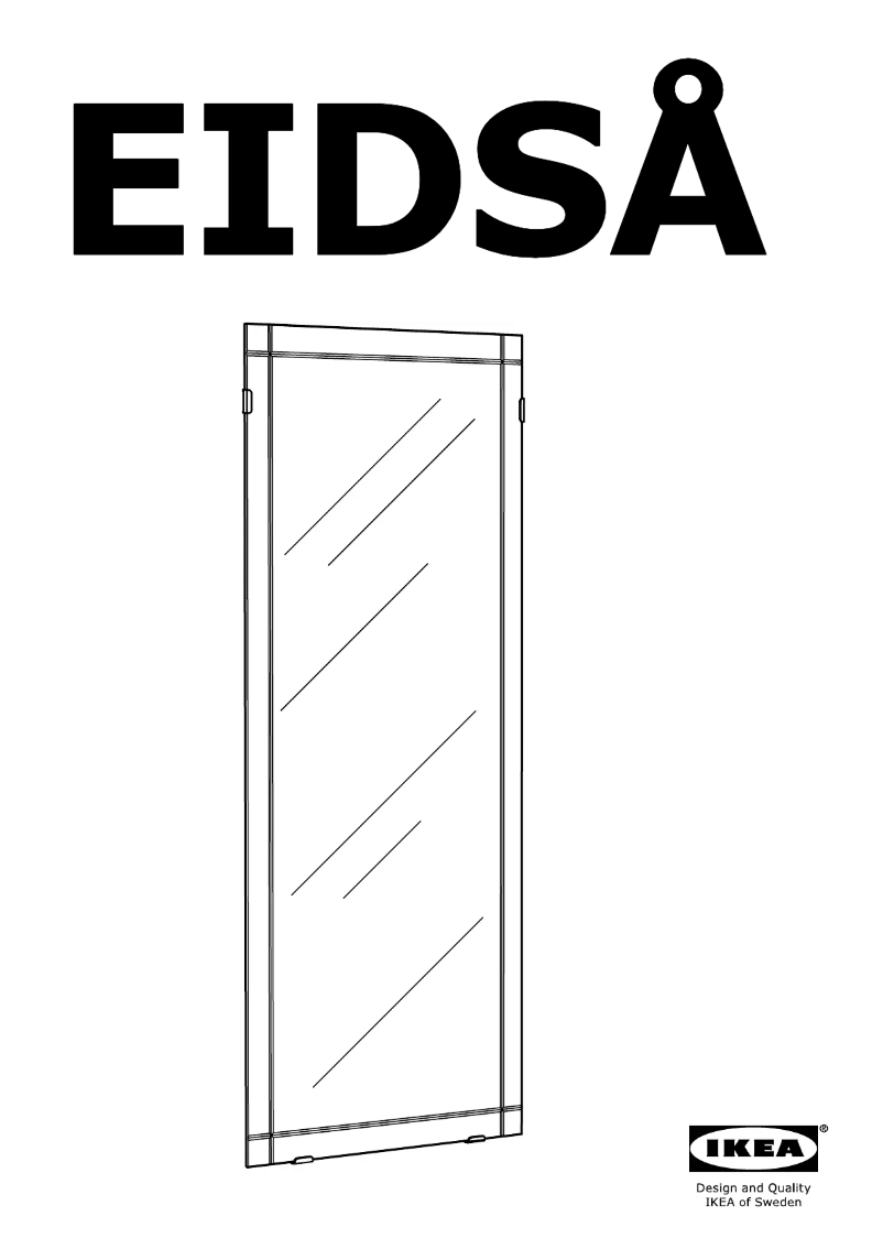 Image de la première page du manuel de l'appareil EIDSA