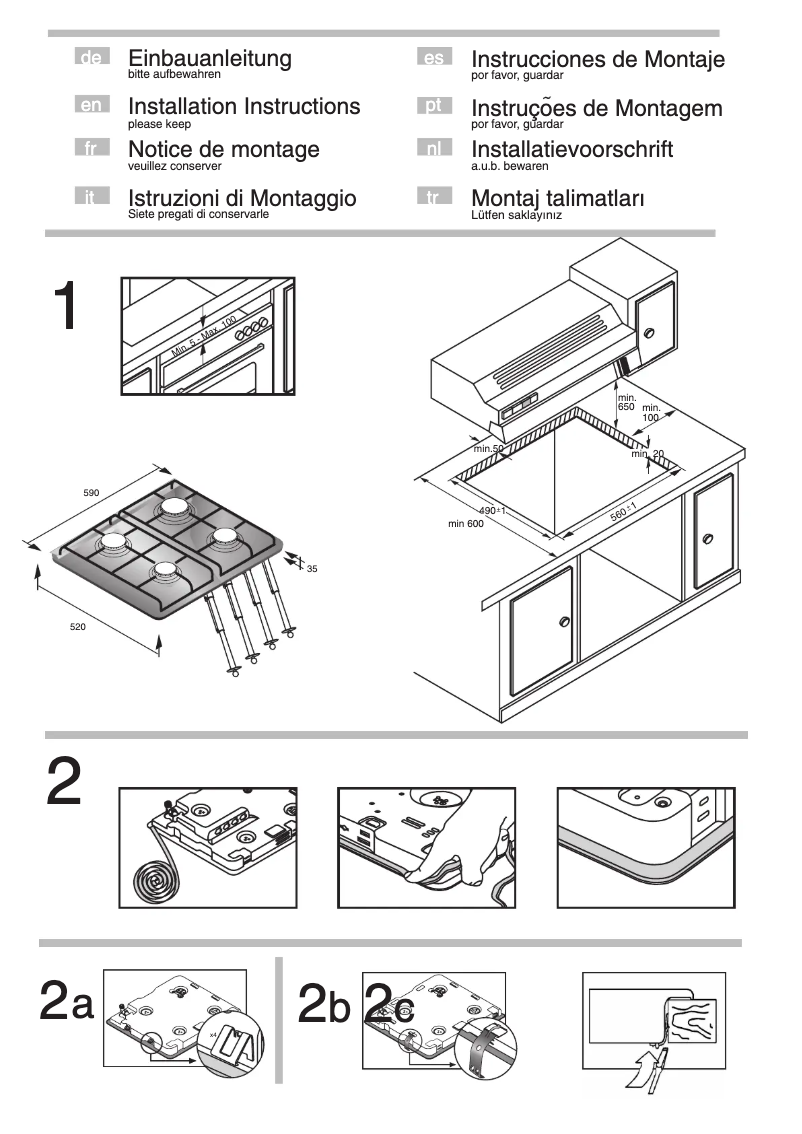 Image de la première page du manuel de l'appareil NHG206CEU