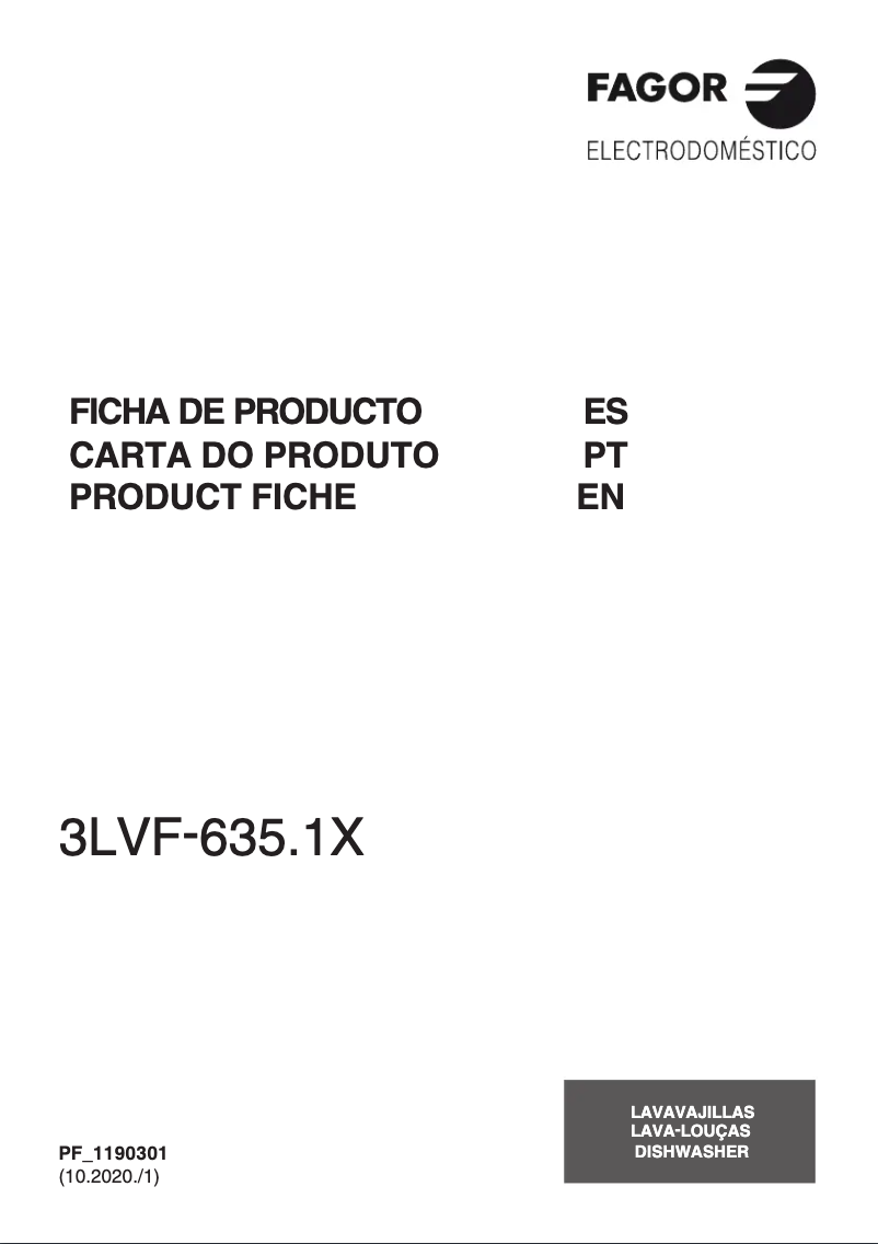 Image de la première page du manuel de l'appareil 3LVF-635.1X