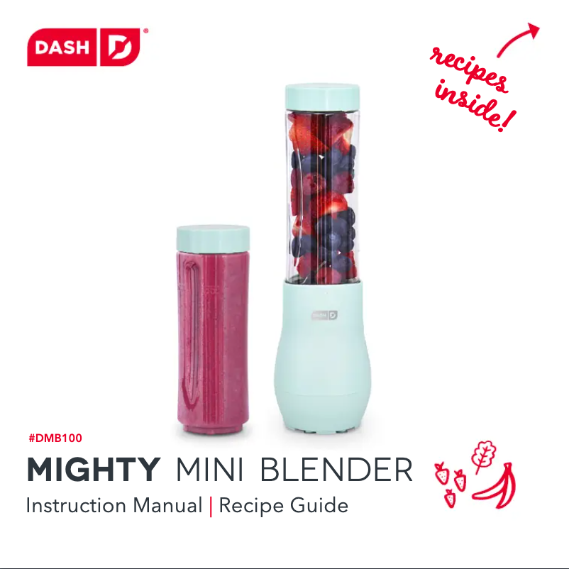 Image de la première page du manuel de l'appareil Mighty Mini DMB100GBAQ06