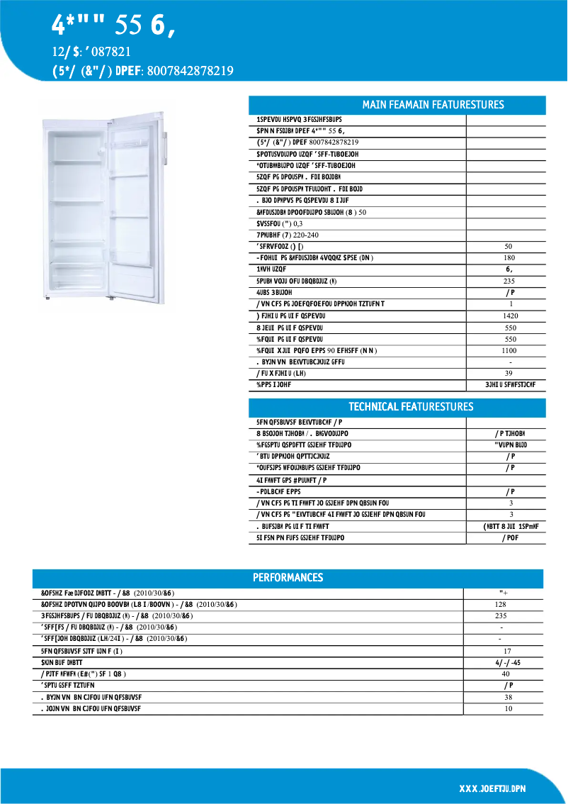 Image de la première page du manuel de l'appareil SIAA 55 UK
