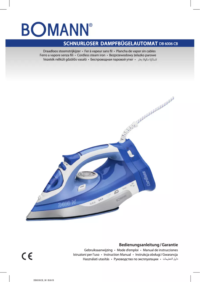 Página 1 del manual Manual de instrucciones Bomann DB 6006 CB