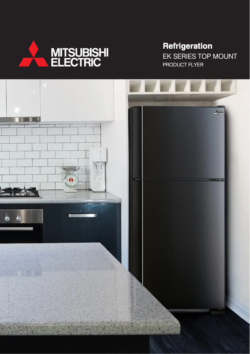 Image de la première page du manuel de l'appareil MR-508EK-W-A2