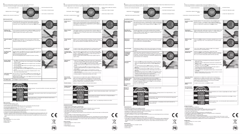 Page 1 de la notice Manuel utilisateur Brabantia Matt Steel