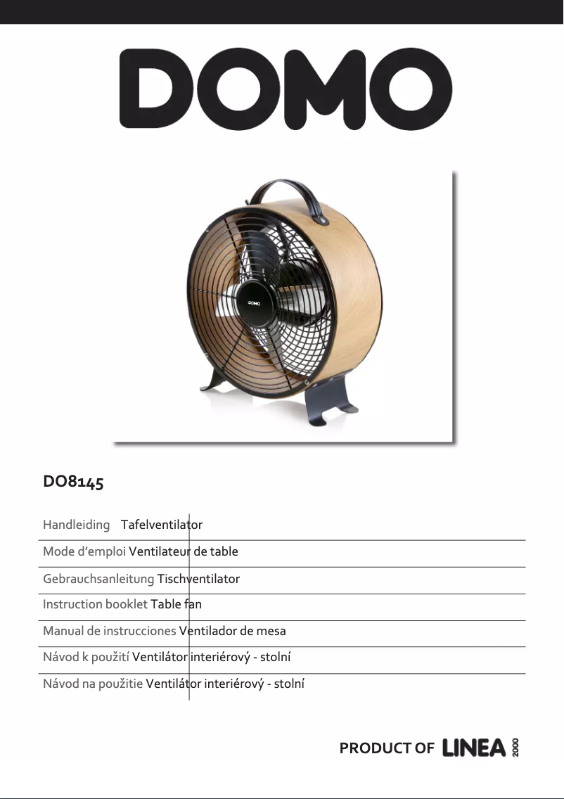 Image de la première page du manuel de l'appareil DO8145