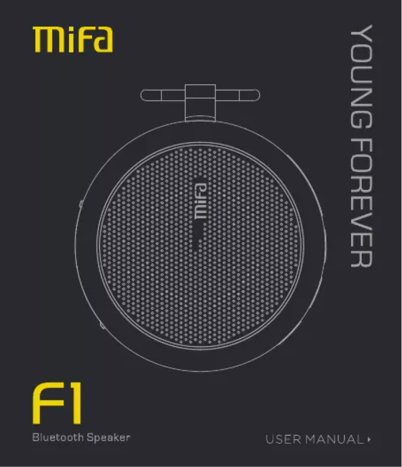 Image de la première page du manuel de l'appareil F1