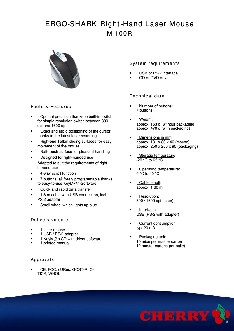 Image de la première page du manuel de l'appareil eVolution ERGO-SHARK