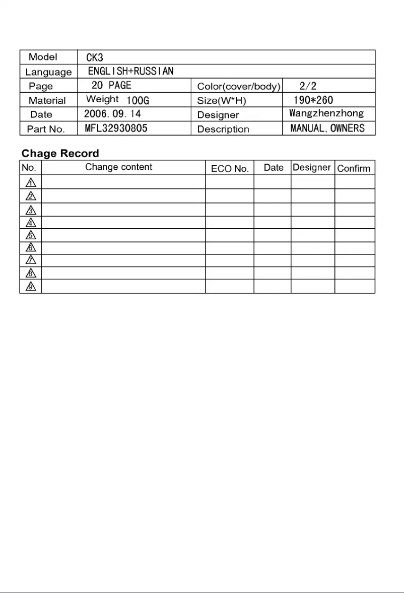 Página 1 del manual Manual de usuario LG V-C7B81HTU