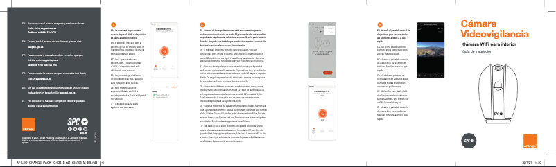 Image de la première page du manuel de l'appareil Video Surveillance Camera