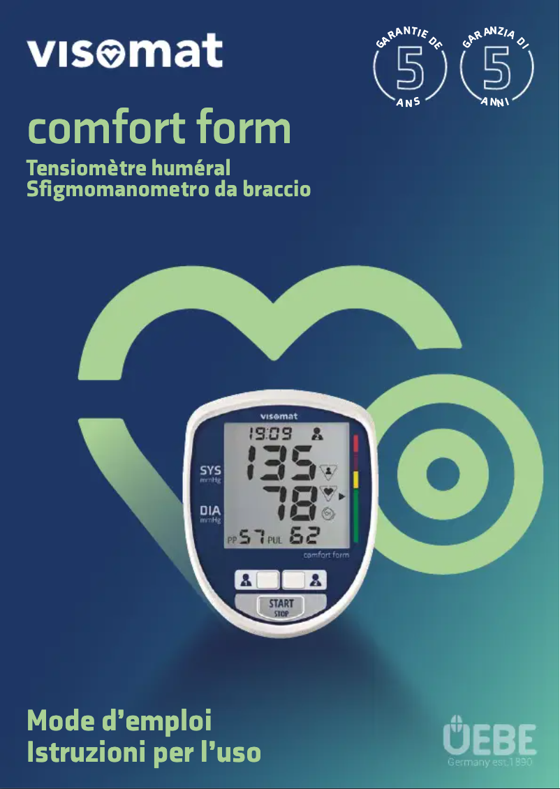 Página 1 del manual Manual de usuario Visomat Comfort Form