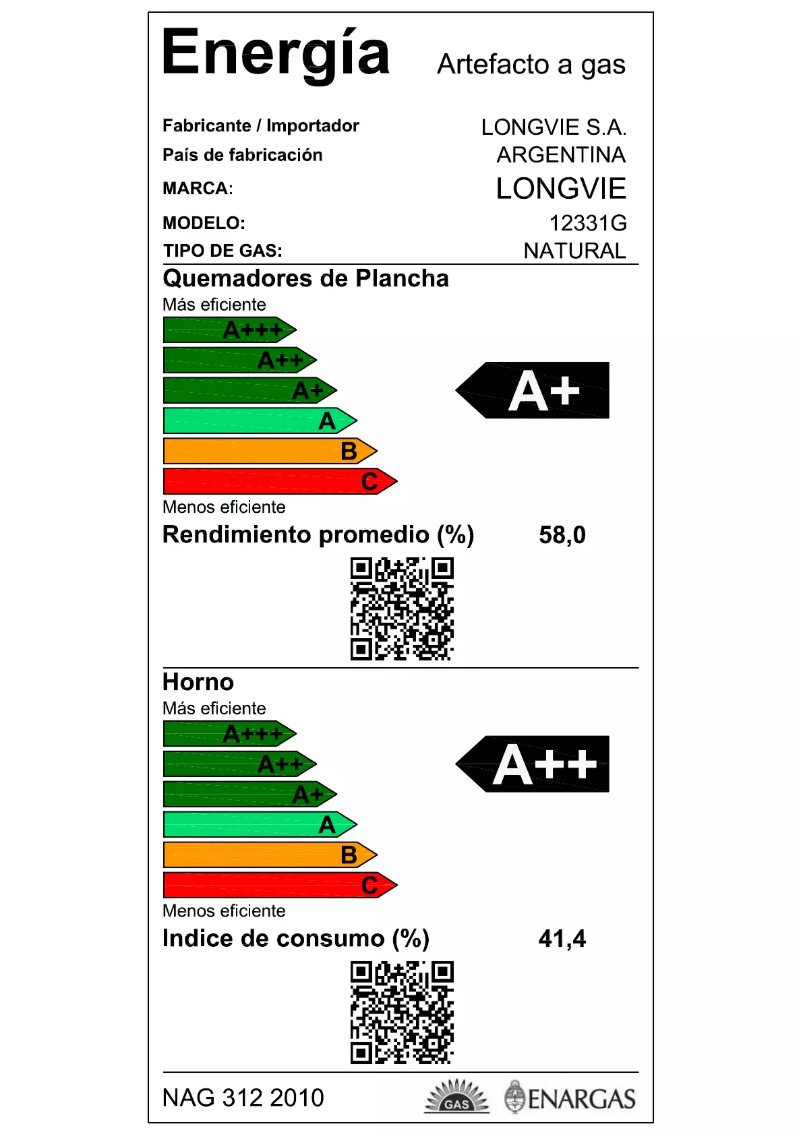 Page 1 de la notice Manuel utilisateur Longvie 12331