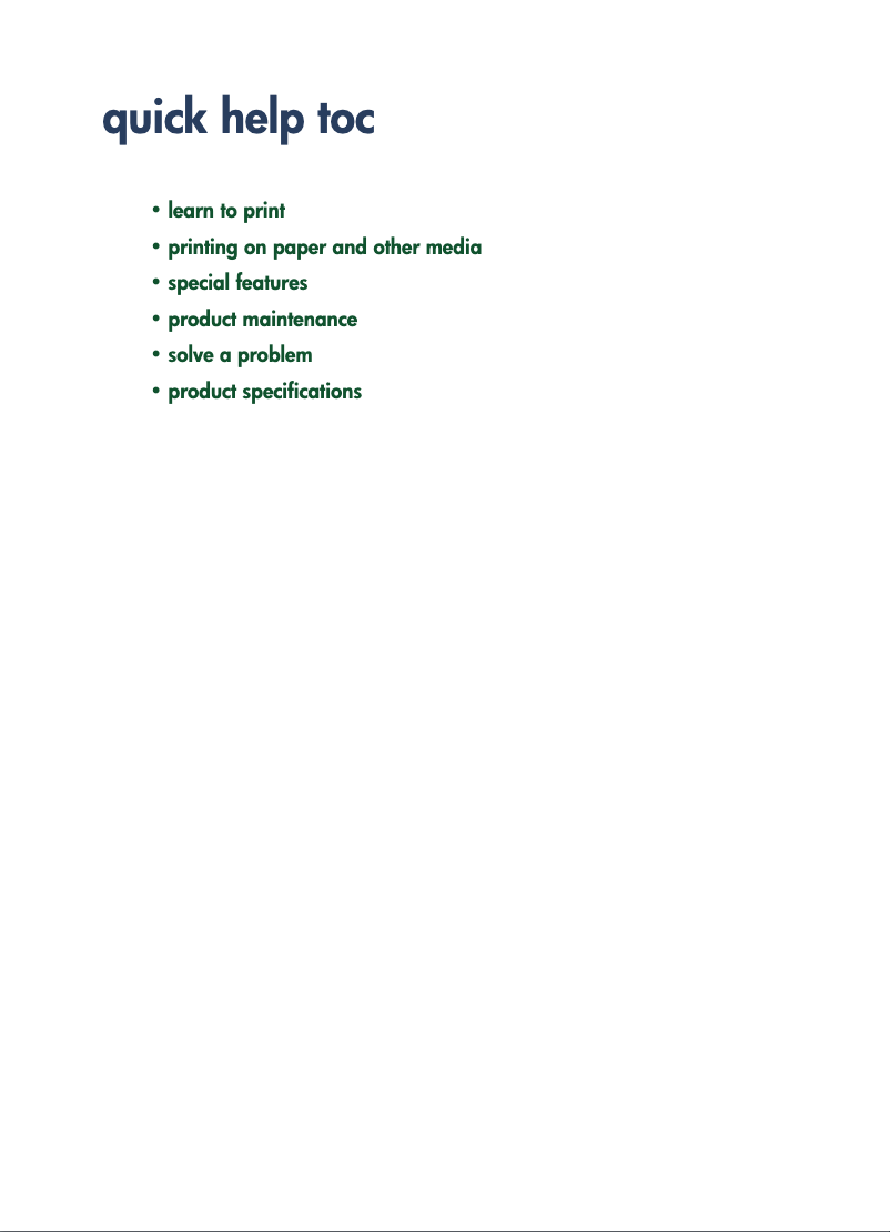 Imagen de la primera página del manual del dispositivo Deskjet 995ck