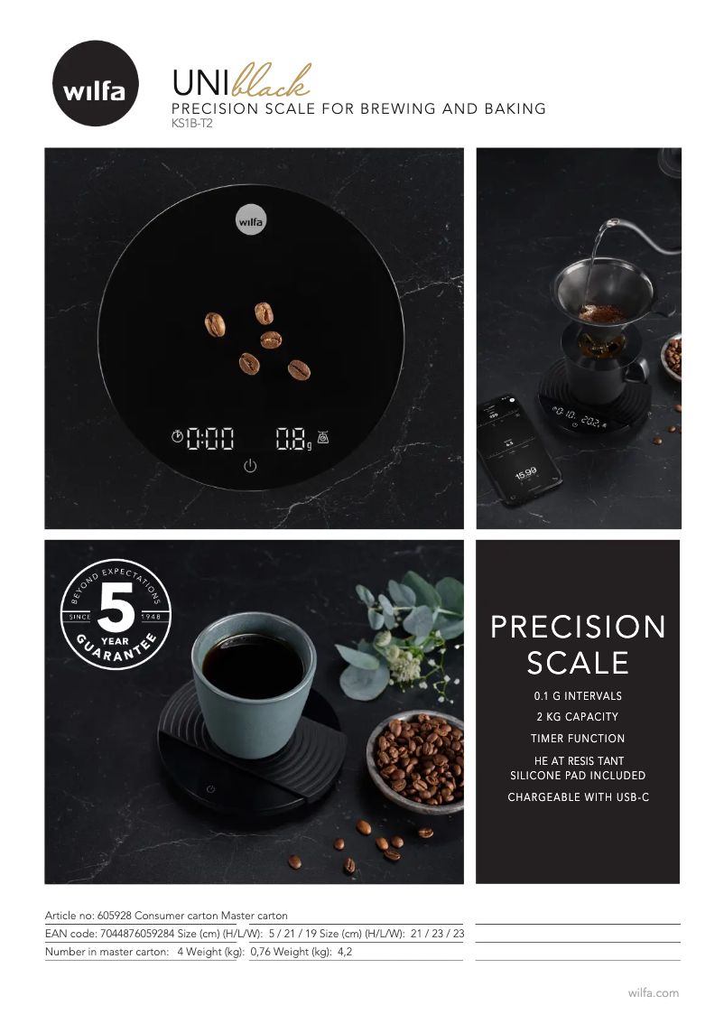 Image de la première page du manuel de l'appareil Uni KS1B-T2