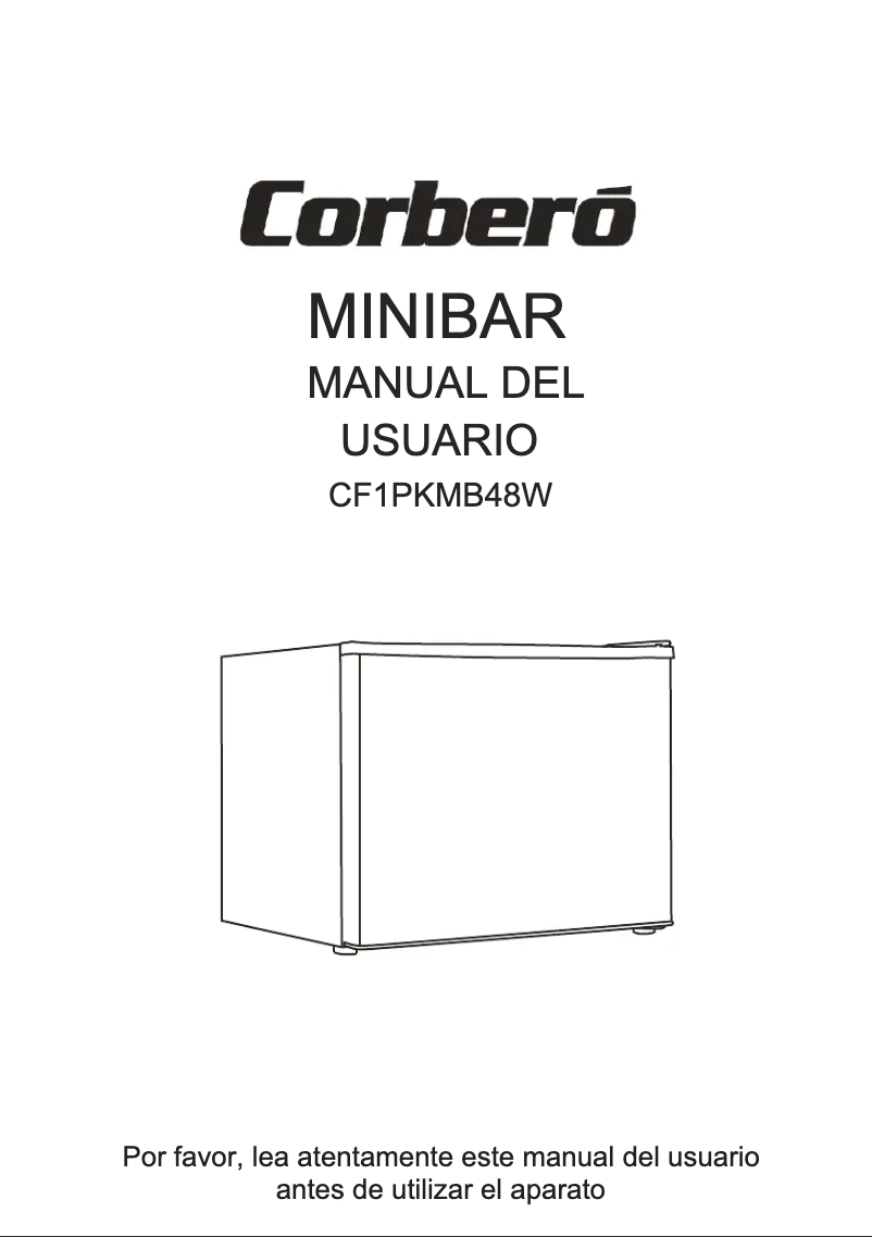 Page 1 de la notice Manuel utilisateur Corbero CF1PKMB48W