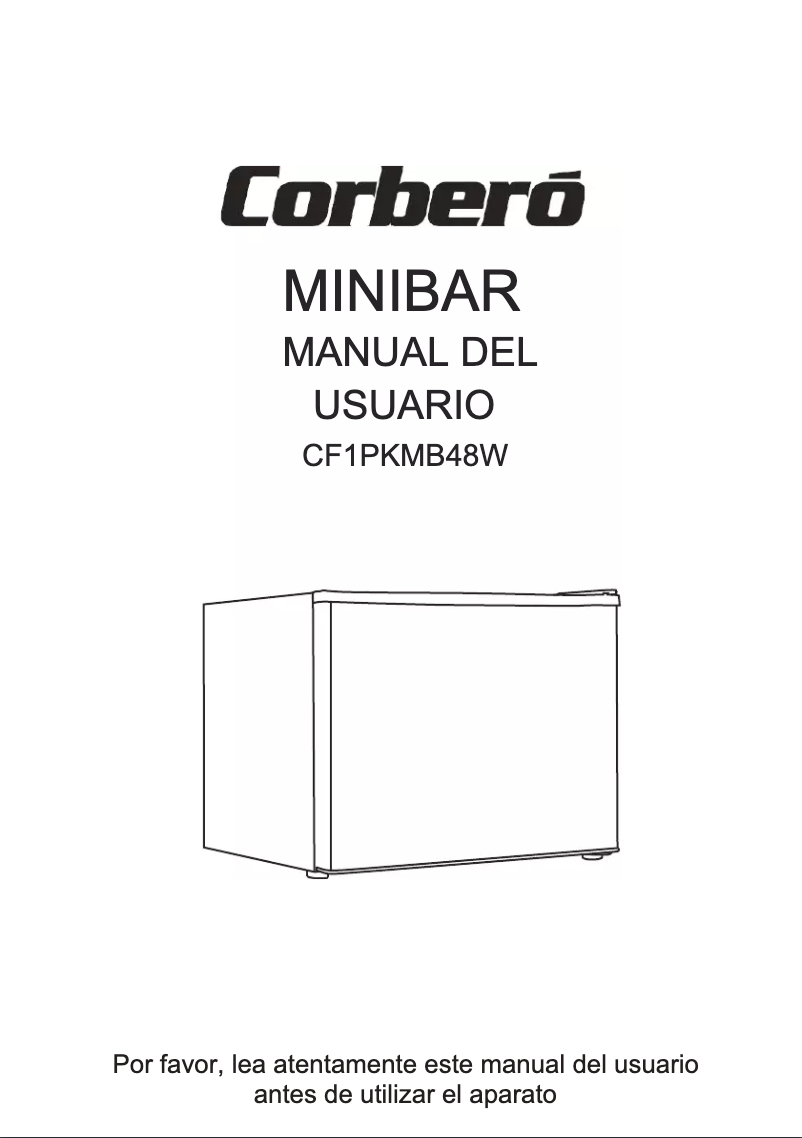 Page n°1 - Manuel utilisateur Corbero CF1PKMB48W