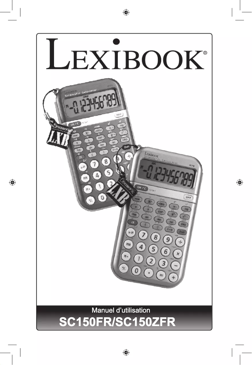 Imagen de la primera página del manual del dispositivo SC150