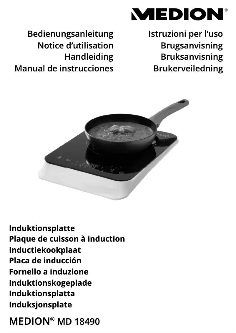 Image de la première page du manuel de l'appareil MD 18490