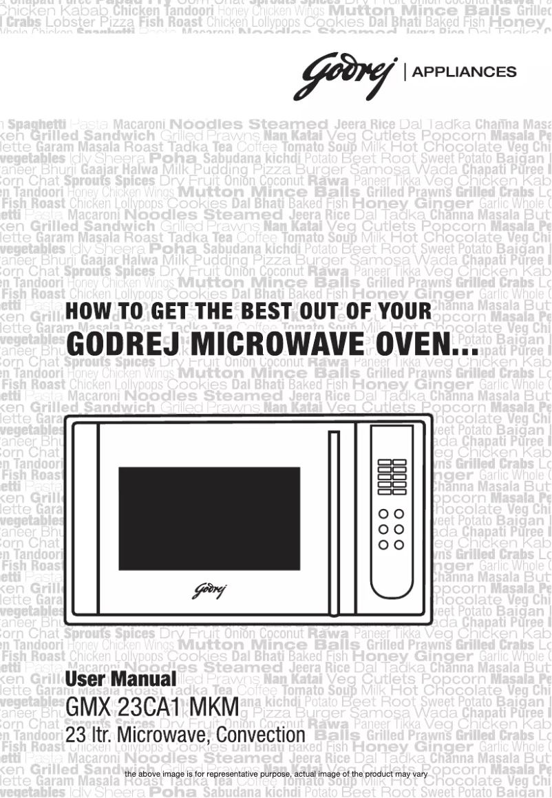 Página 1 del manual Manual de usuario Godrej GMX 23CA1 MKM
