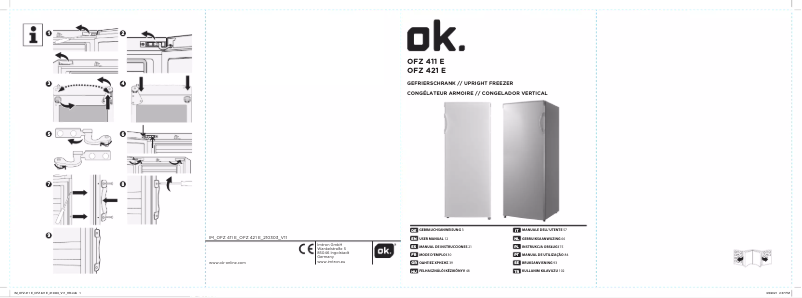 Page 1 de la notice Manuel utilisateur OK OFZ 421