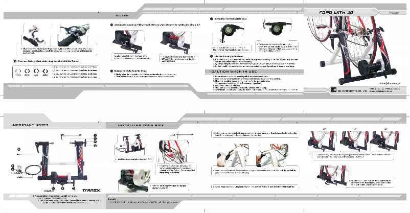 Page 1 de la notice Manuel utilisateur TranzX JD118