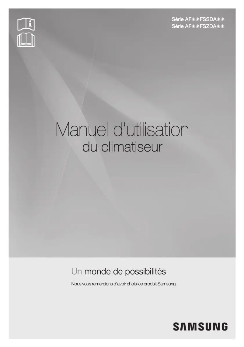 Page 1 de la notice Manuel utilisateur Samsung AF24FSSDAWKN