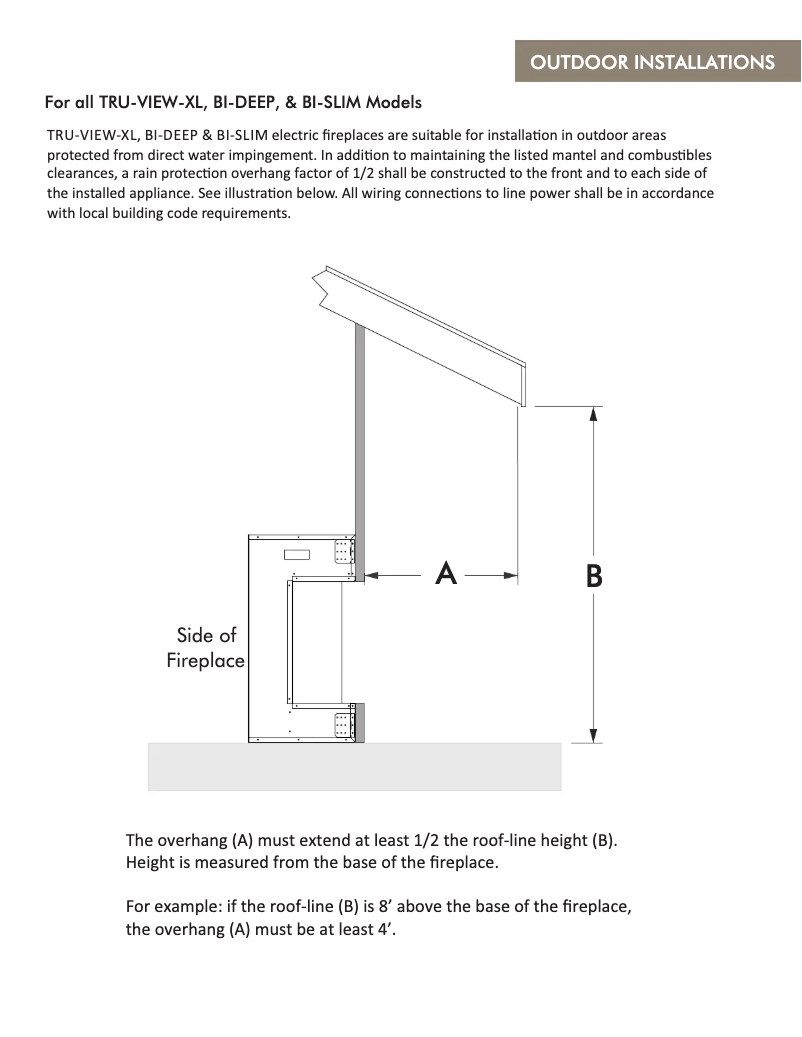 Page 1 de la notice Manuel utilisateur Amantii 50-TRU-VIEW-XL