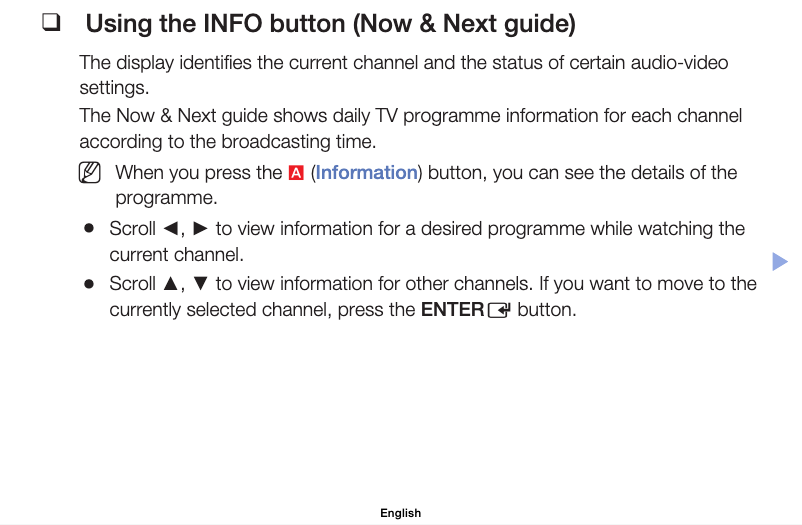 Página 1 del manual Manual de usuario Samsung UE40FH5007K