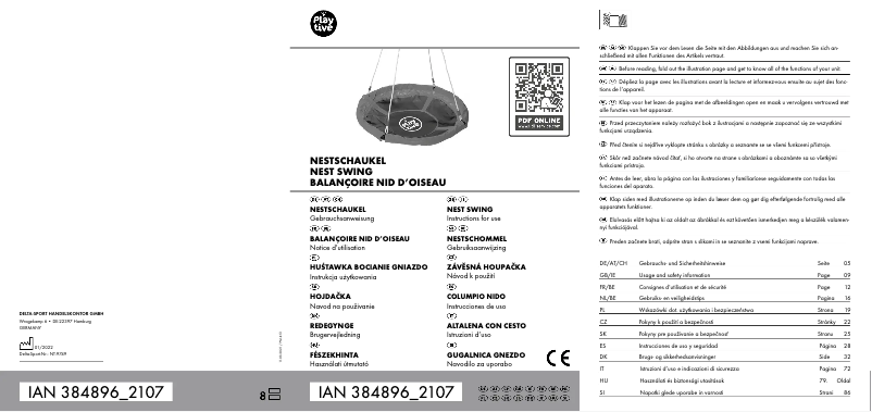 Page 1 de la notice Manuel utilisateur Playtive IAN 384896