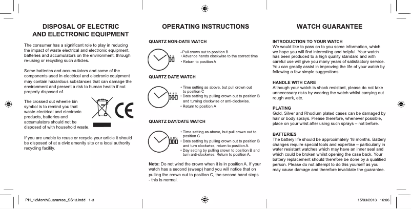 Image de la première page du manuel de l'appareil ASPL94
