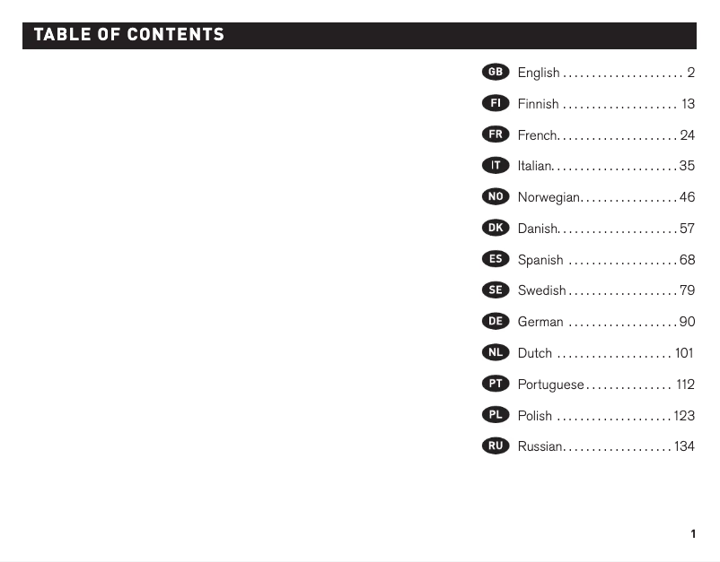 Page 1 of the manual User Manual Weber Compact Kettle 47 cm