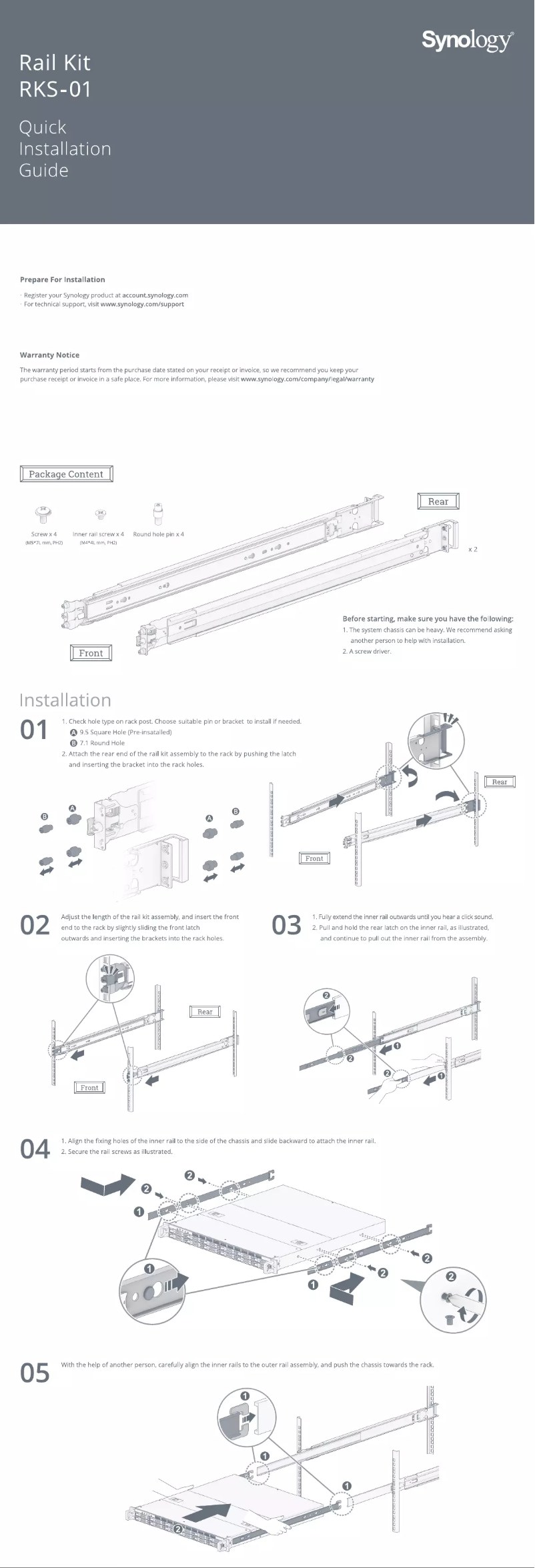 Image de la première page du manuel de l'appareil RKS-01